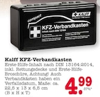KFZ-Verbandkasten im Angebot bei EDEKA in Frankfurt KFZ-Verbandkasten Angebote von Kalff bei EDEKA Frankfurt für 4,99 €