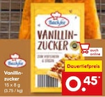 Aktuelle Zucker Angebote bei Netto Marken-Discount in Ludwigshafen (Rhein) Aktuelles Vanillinzucker Angebot bei Netto Marken-Discount in Ludwigshafen (Rhein) ab 0,45 €