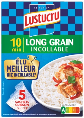 LUSTUCRU Riz Long Grain Incollable