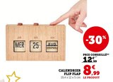Super U Plorec-sur-Arguenon - Promo Calendrier Flip Flap Promo Calendrier Flip Flap à 8,99 € dans le catalogue Super U à Plorec-sur-Arguenon