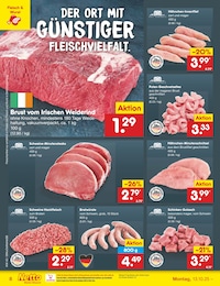 Bratwurst Angebot im aktuellen Netto Marken-Discount Prospekt auf Seite 8