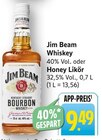 Whiskey Angebote von Jim Beam bei E center Schwäbisch Gmünd für 9,49 €