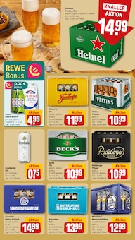 Bier im aktuellen REWE Prospekt (Ansbach) Bier im REWE Prospekt "Dein Markt" mit 34 Seiten (Ansbach)