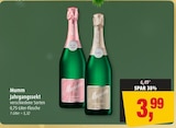 Jahrgangssekt im Angebot bei Markant in Kiel Jahrgangssekt Angebote von Mumm bei Markant Kiel für 3,99 €
