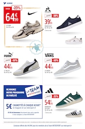 Prix et réduction Manosque dans le prospectus Intersport en cours Offre Manosque dans le catalogue Intersport du moment à la page 6