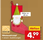 Nikolausstrumpf im Angebot bei Netto Marken-Discount in Kempen Nikolausstrumpf Angebote von DEKOR bei Netto Marken-Discount Kempen für 4,99 €