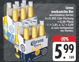 EDEKA Elstertrebnitz - mexikanisches Bier Angebot im Prospekt mexikanisches Bier bei EDEKA im Elstertrebnitz Prospekt für 5,99 €