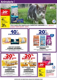 Prix et réduction Alimentation Animaux dans le prospectus Carrefour en cours Offre Alimentation Animaux dans le catalogue Carrefour du moment à la page 40