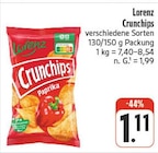 nah und gut Burglauer - Crunchips Angebot im Prospekt Crunchips bei nah und gut im Burglauer Prospekt für 1,11 €