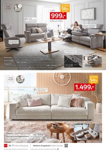 Sofa im XXXLutz Möbelhäuser Prospekt "Wohntrends zum Bestpreis" mit 24 Seiten (Reutlingen)