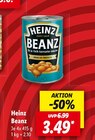 Lidl Untergruppenbach - Beanz Angebot im Prospekt Beanz bei Lidl im Untergruppenbach Prospekt für 3,49 €