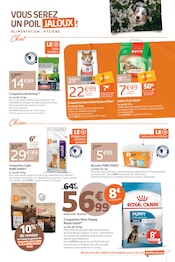 Promos Croquettes Chien dans le catalogue "J'AIME FAIRE CE QU'IL ME PLAÎT" de Jardiland Croquettes Chien en promo dans le catalogue Jardiland à la page 11