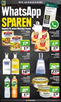 Volvic im aktuellen EDEKA Prospekt (Warendorf) Volvic im EDEKA Prospekt "Aktuelle Angebote" mit 14 Seiten (Warendorf)