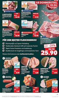 Rindfleisch im Kaufland Prospekt "Aktuelle Angebote" mit 54 Seiten (Trier)