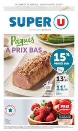 Promos Viande dans le catalogue "Super U" de Super U Viande en promo dans le catalogue Super U à la page 1