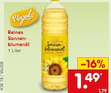 Reines Sonnenblumenöl Angebote von Vegola bei Netto Marken-Discount Solingen für 1,49 €