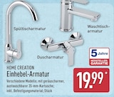 Spültischarmatur von Home Creation für 19,99 € bei ALDI Nord im Angebot Spültischarmatur von Home Creation im aktuellen ALDI Nord Prospekt