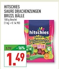 SAURE DRACHENZUNGEN BRIZZL BÄLLE Angebote von hitschies bei Marktkauf Mülheim für 1,49 €