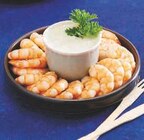 ÉVENTAIL DE CREVETTES SAUCE TZATZIKI à U Express dans Menton ÉVENTAIL DE CREVETTES SAUCE TZATZIKI à U Express dans Menton