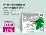 Gingium 120 mg bei mea - meine apotheke im Prospekt "" für 85,95 €