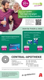 mea - meine apotheke Prospekt für Berlin mit 4 Seiten mea - meine apotheke Prospekt für Berlin: "Unsere September-Angebote", 4 Seiten, 01.10.2026 - 31.10.2026