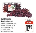 Tafeltrauben rot Angebote von Gut & Günstig bei nah und gut Nürnberg für 1,99 €