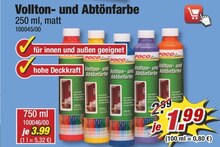 Vollton- und Abtönfarbe bei POCO in Niederkassel Vollton- und Abtönfarbe im Angebot bei POCO Niederkassel für 1,99 €