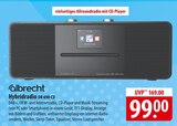 Albrecht Hybridradio DR 690 CD im Angebot bei famila Nordost in Celle Albrecht Hybridradio DR 690 CD Angebote bei famila Nordost Celle für 99,00 €