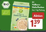 Vollkorn-Haferflocken im ALDI SÜD Prospekt Vollkorn-Haferflocken von BIO im aktuellen ALDI SÜD Prospekt für 1,39 €