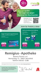 Apotheken Prospekt von mea - meine apotheke in Reinsfeld Aktueller mea - meine apotheke Apotheken Prospekt für Reinsfeld: Unsere September-Angebote mit 4} Seiten, 01.10.2026 - 31.10.2026