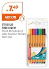 FINELINER im Müller Prospekt FINELINER von STABILO im aktuellen Müller Prospekt für 7,49 €