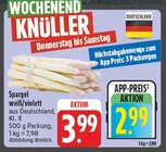 Aktuelle Spargel Angebote bei EDEKA in Würzburg Aktuelles Spargel weiß/violett Angebot bei EDEKA in Würzburg ab 2,99 €