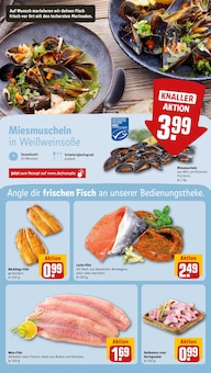 Fisch im REWE Prospekt "Dein Markt" mit 30 Seiten (München)