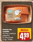 Lachsfilet Angebote von Deutsche See bei REWE Osnabrück für 4,99 €