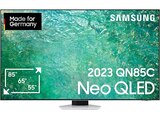 GQ65QN85CAT QLED TV (Flat, 65 Zoll / 163 cm, UHD 4K, SMART TV, Tizen) im MediaMarkt Saturn Prospekt GQ65QN85CAT QLED TV (Flat, 65 Zoll / 163 cm, UHD 4K, SMART TV, Tizen) von SAMSUNG im aktuellen MediaMarkt Saturn Prospekt für 1.415,19 €