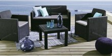 Salon de jardin Alabama - Géant Casino à Mérignac Salon de jardin Alabama en promo chez Géant Casino Mérignac à 159,00 €