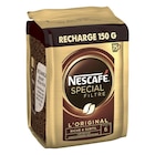 Café soluble spécial filtre - NESCAFÉ - Carrefour Market à Alès Café soluble spécial filtre - NESCAFÉ en promo chez Carrefour Market Alès à 5,89 €