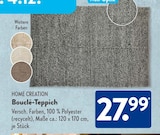 Bouclé-Teppich von HOME CREATION im aktuellen ALDI SÜD Prospekt