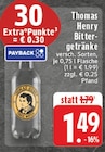EDEKA Enger - Thomas Henry Bittergetränke Angebot im Prospekt Thomas Henry Bittergetränke bei EDEKA im Enger Prospekt für 1,49 €