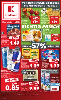Pizza im aktuellen Kaufland Prospekt (Würzburg) Pizza im Kaufland Prospekt "Hier bin ich richtig" mit 63 Seiten (Würzburg)
