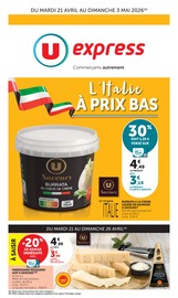 Catalogue Supermarchés U Express en cours à Vizille et alentours, "U Express", 14 pages, 21/04/2026 - 03/05/2026