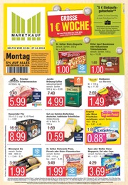 Marktkauf Prospekt für Zarrendorf: "Top Angebote", 44 Seiten, 22.04.2024 - 27.04.2024