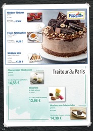 Apfelkuchen Angebot im aktuellen Hamberger Prospekt auf Seite 24