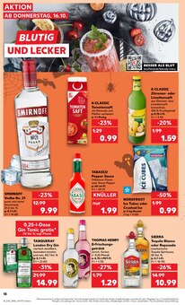 Gin im aktuellen Kaufland Prospekt (Potsdam) Gin im Kaufland Prospekt "Aktuelle Angebote" mit 64 Seiten (Potsdam)