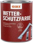 Aktuelle Farbe Angebote bei OBI in Bergisch Gladbach Aktuelles WETTERSCHUTZFARBE Angebot bei OBI in Bergisch Gladbach ab 37,99 €