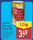 Chili con Carne XXL Angebote von Speisezeit bei ALDI Nord Rostock für 3,49 €