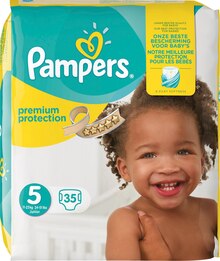 Couches - Pampers dans le catalogue Monoprix Couches Premium Protection T5 - Pampers à 12,74 € en promo chez Monoprix