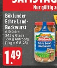 E center - Echte Land-Bockwurst Angebot im Prospekt Echte Land-Bockwurst bei E center im Prospekt "" für 1,49 €