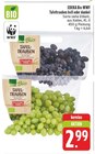 Tafeltrauben hell oder dunkel im Angebot bei E center in Erlangen Tafeltrauben hell oder dunkel Angebote von EDEKA Bio WWF bei E center Erlangen für 2,99 €