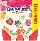 Fromage frais aux fruits panachés - DANONINO en promo à 2,49 € chez Supermarchés Match Fromage frais aux fruits panachés - DANONINO dans le catalogue Supermarchés Match